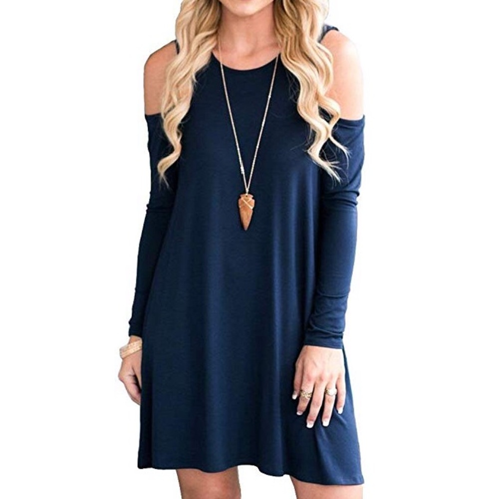 ✨😍Cold Shoulder Tunic/Dress with Pockets😍 ✨